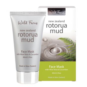 Rotorua Mud with Aloe Vera and Cucumber Face Mask